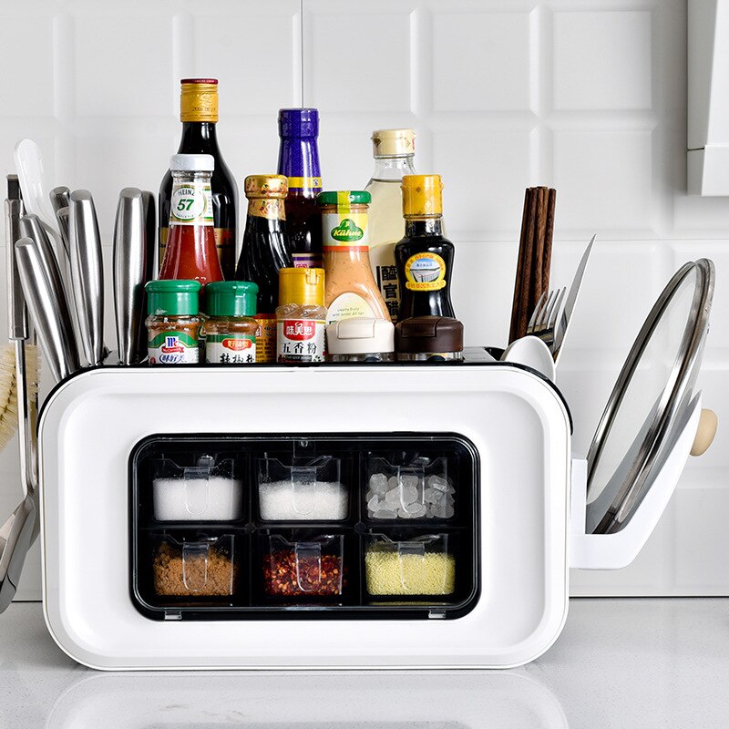 Spice Jars Spice Rack Spice Tins Spice Storage Jar Tins Pepper Seasoning Shakers Jars Seasoning Box Set Kitchen Tools