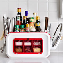 Load image into Gallery viewer, Spice Jars Spice Rack Spice Tins Spice Storage Jar Tins Pepper Seasoning Shakers Jars Seasoning Box Set Kitchen Tools
