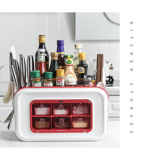 Spice Jars Spice Rack Spice Tins Spice Storage Jar Tins Pepper Seasoning Shakers Jars Seasoning Box Set Kitchen Tools