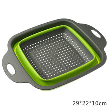 Load image into Gallery viewer, Kitchen Accessories Tools Foldable Fruit Vegetable Washing Basket Strainer Portable Colander Collapsible Drainer Kitchen Gadgets
