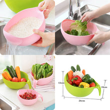 Load image into Gallery viewer, Kitchen Accessories Tools Foldable Fruit Vegetable Washing Basket Strainer Portable Colander Collapsible Drainer Kitchen Gadgets
