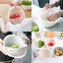 Load image into Gallery viewer, Kitchen Accessories Tools Foldable Fruit Vegetable Washing Basket Strainer Portable Colander Collapsible Drainer Kitchen Gadgets
