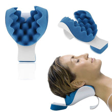 Load image into Gallery viewer, Relaxer Muscle Tension Relieves Tightness Soreness Theraputic Neck Support Tension Reliever Massager Pillow Head Neck Shoulder
