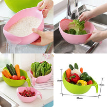 Load image into Gallery viewer, Kitchen Accessories Tools Fold-able Fruit Vegetable Washing Basket Strainer Portable Colander Collapsible Drainer Kitchen Gadgets
