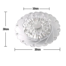 Load image into Gallery viewer, Modern LED Crystal Ceiling Light Circular Mini Ceiling Lamp Luminarias Rotunda Light For Living Room Aisle Corridor Kitchen
