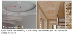 Modern LED Crystal Ceiling Light Circular Mini Ceiling Lamp Luminarias Rotunda Light For Living Room Aisle Corridor Kitchen